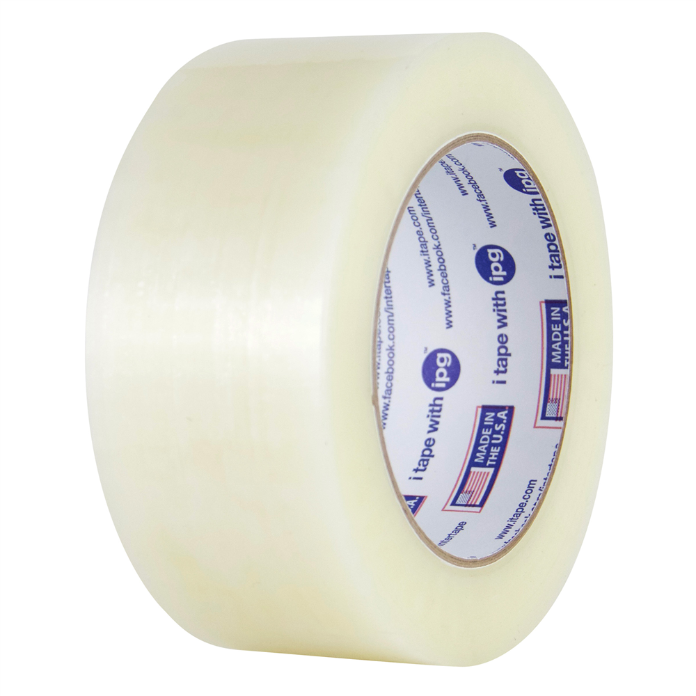 Intertape® 2.2-Mil. 8100 Clear Carton Sealing Tape (72 mm. x 1371 m., 4/Case)